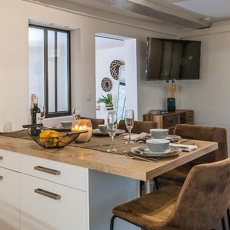 Appart 4 Pers Design Et Cosy Avec Jardin Au Coeur De Sélestat Dış mekan fotoğraf