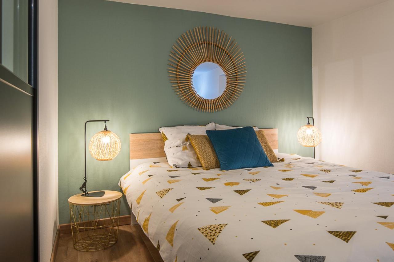 Appart 4 Pers Design Et Cosy Avec Jardin Au Coeur De Sélestat Dış mekan fotoğraf