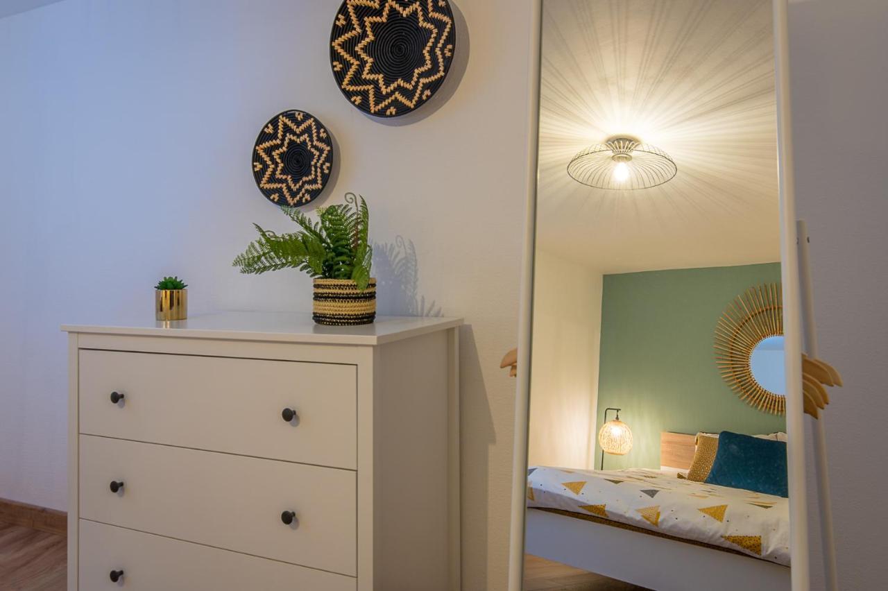 Appart 4 Pers Design Et Cosy Avec Jardin Au Coeur De Sélestat Dış mekan fotoğraf